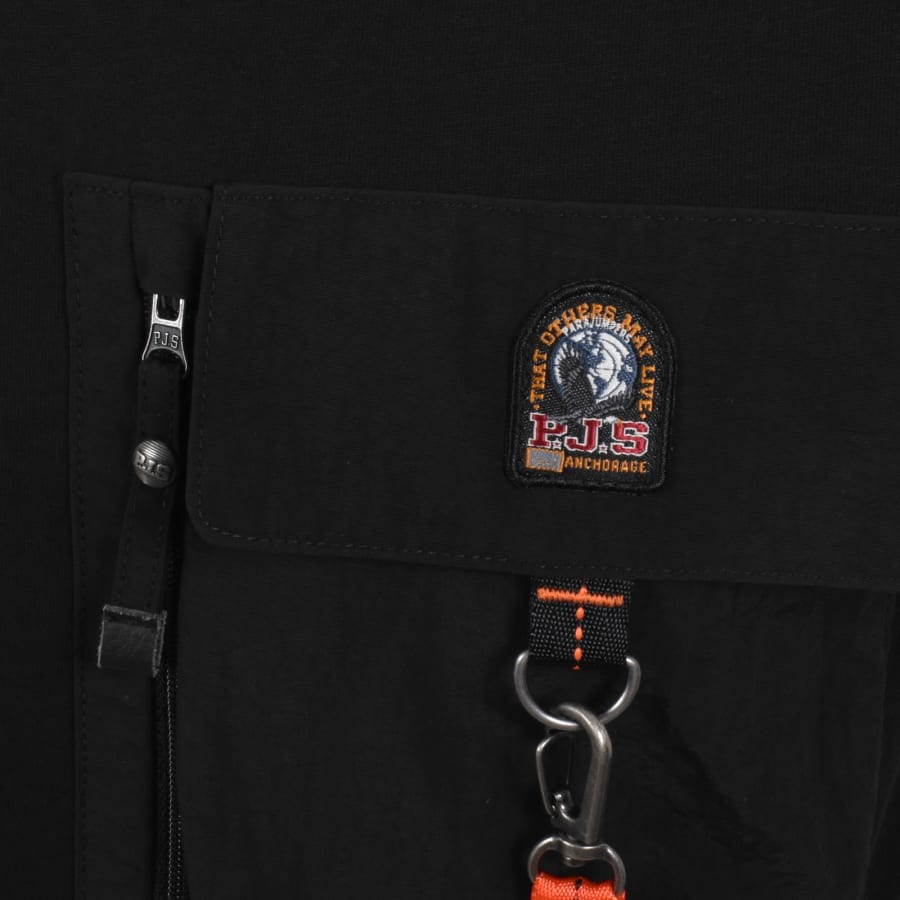 Image number 3 for Parajumpers Mojave Pocket T Shirt Black
