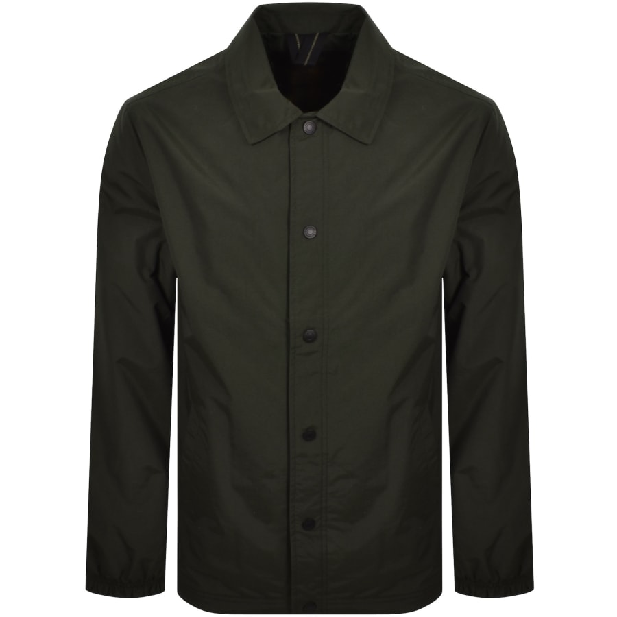 Image number 2 for Superdry Nylon Coach Jacket Olive