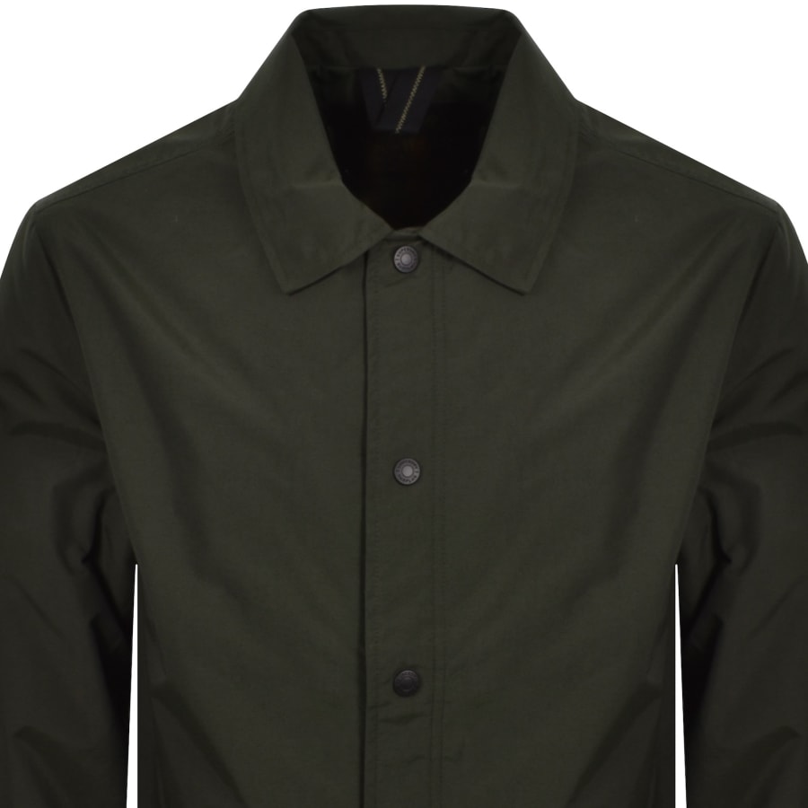 Image number 3 for Superdry Nylon Coach Jacket Olive