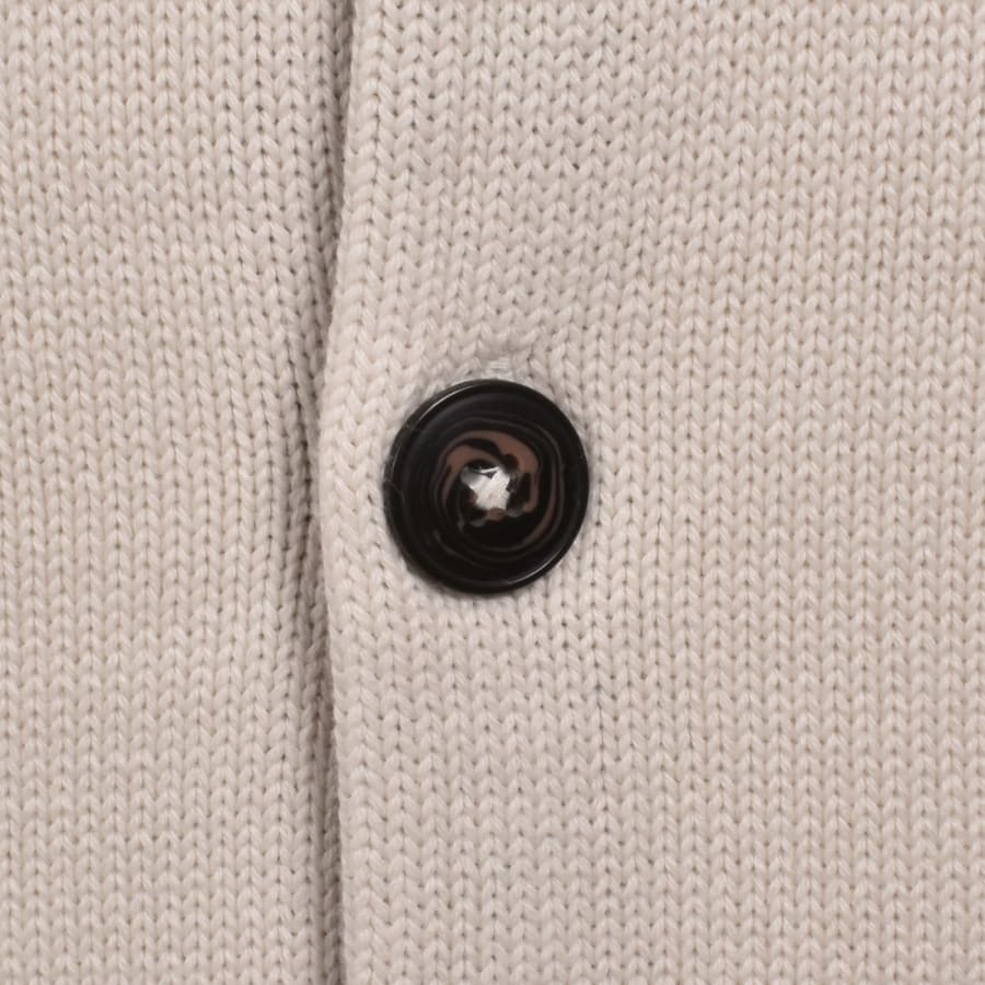 Image number 4 for Sergio Tacchini Bruni Knit Cardigan Brown
