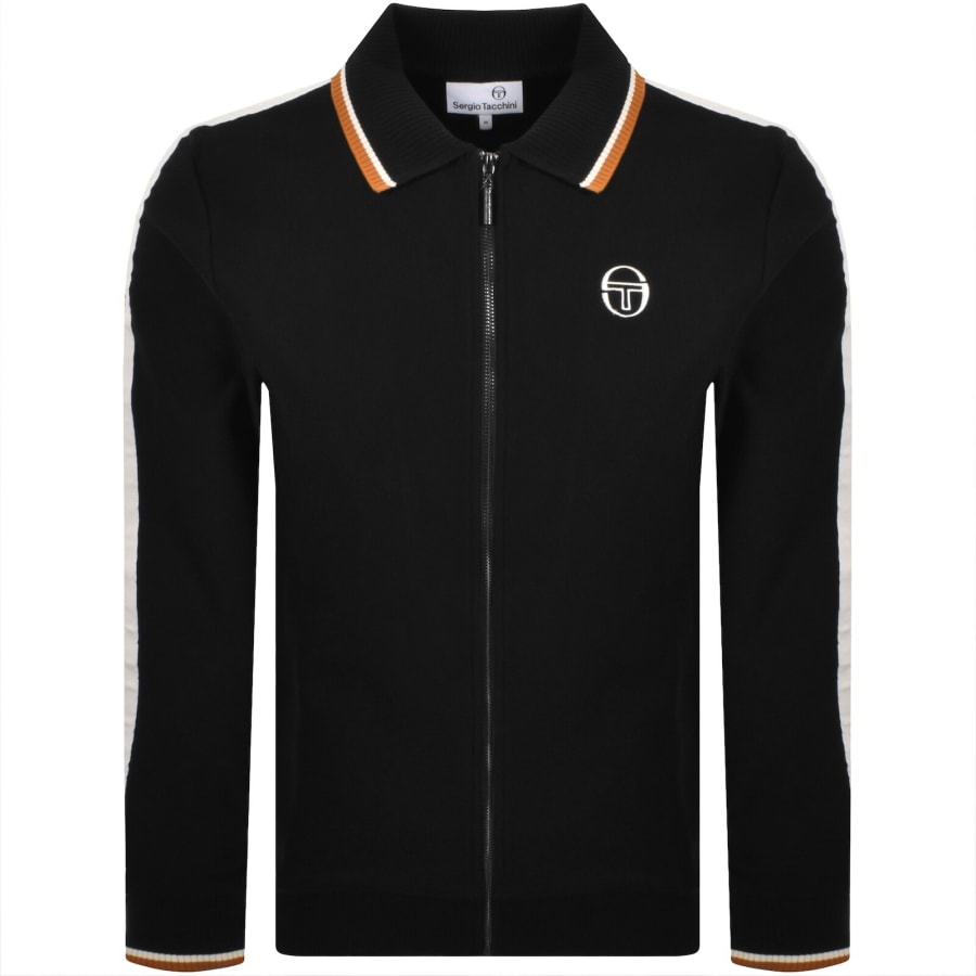Image number 2 for Sergio Tacchini Giorno Track Top Black