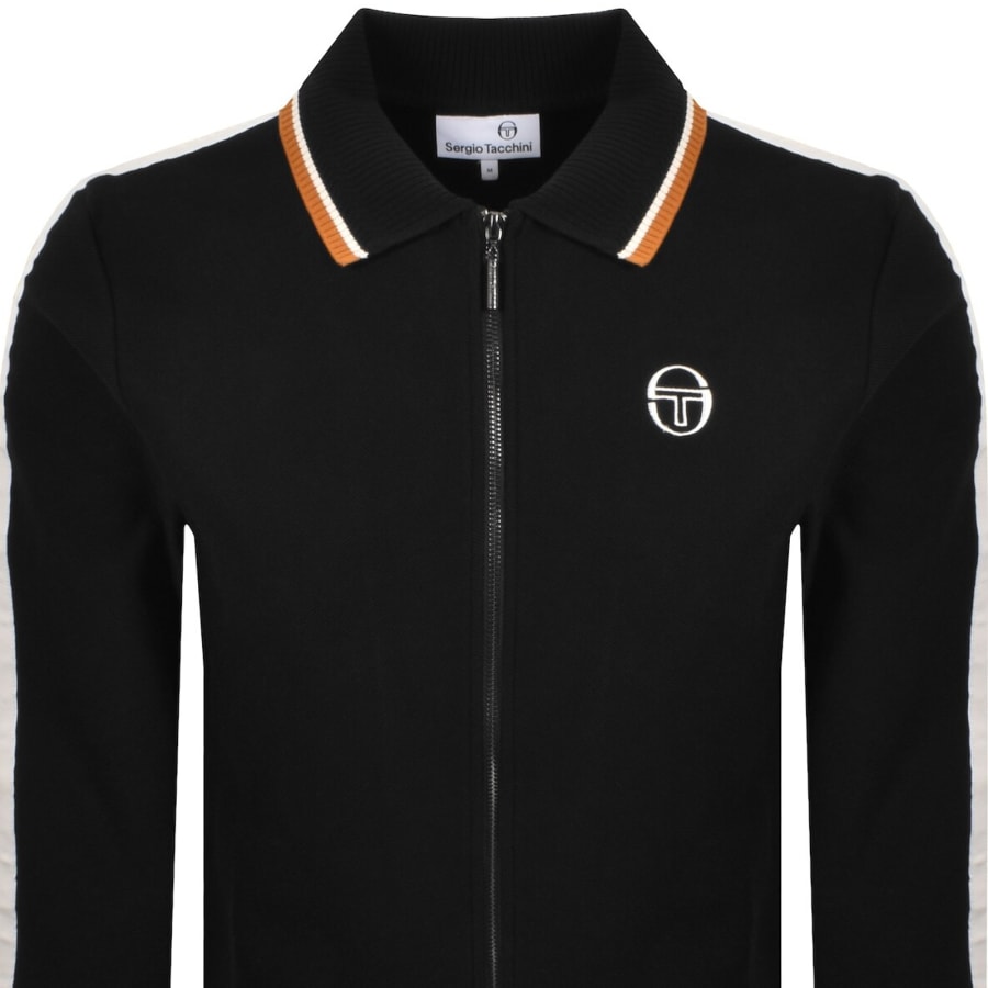 Image number 3 for Sergio Tacchini Giorno Track Top Black