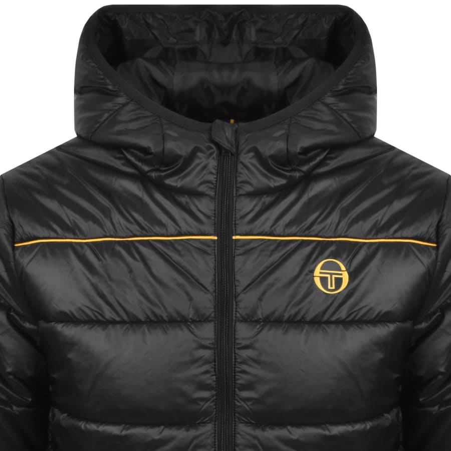 Image number 2 for Sergio Tacchini Padova Puffer Jacket Black