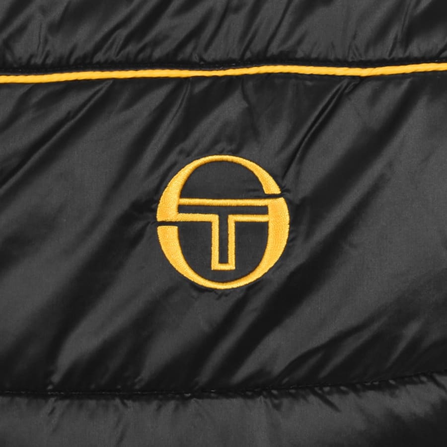 Image number 3 for Sergio Tacchini Padova Puffer Jacket Black