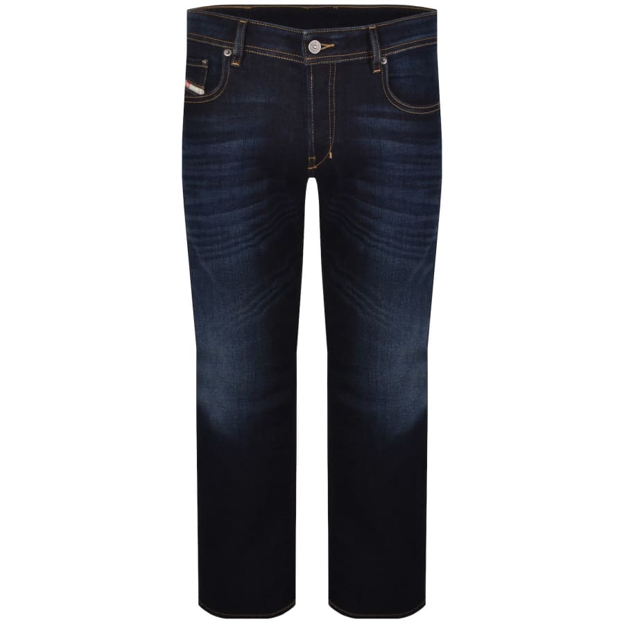 Image number 2 for Diesel Skinny Bootcut 2007 Zatiny Jeans Dark Blue