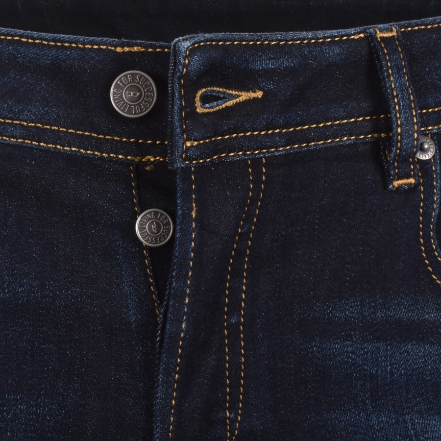 Image number 5 for Diesel Skinny Bootcut 2007 Zatiny Jeans Dark Blue