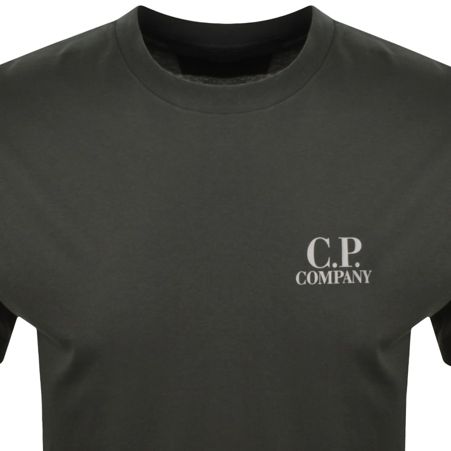 Image number 3 for CP Company Logo T Shirt Grey