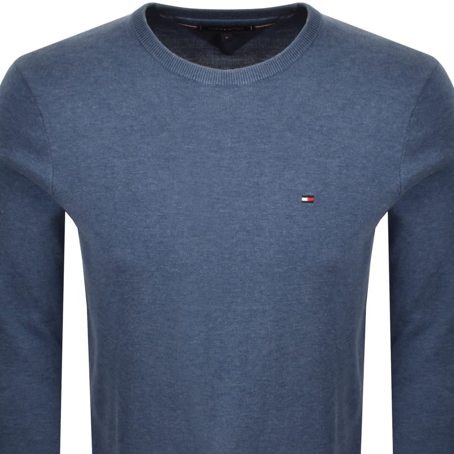 Image number 2 for Tommy Hilfiger Essential Knit Jumper Blue