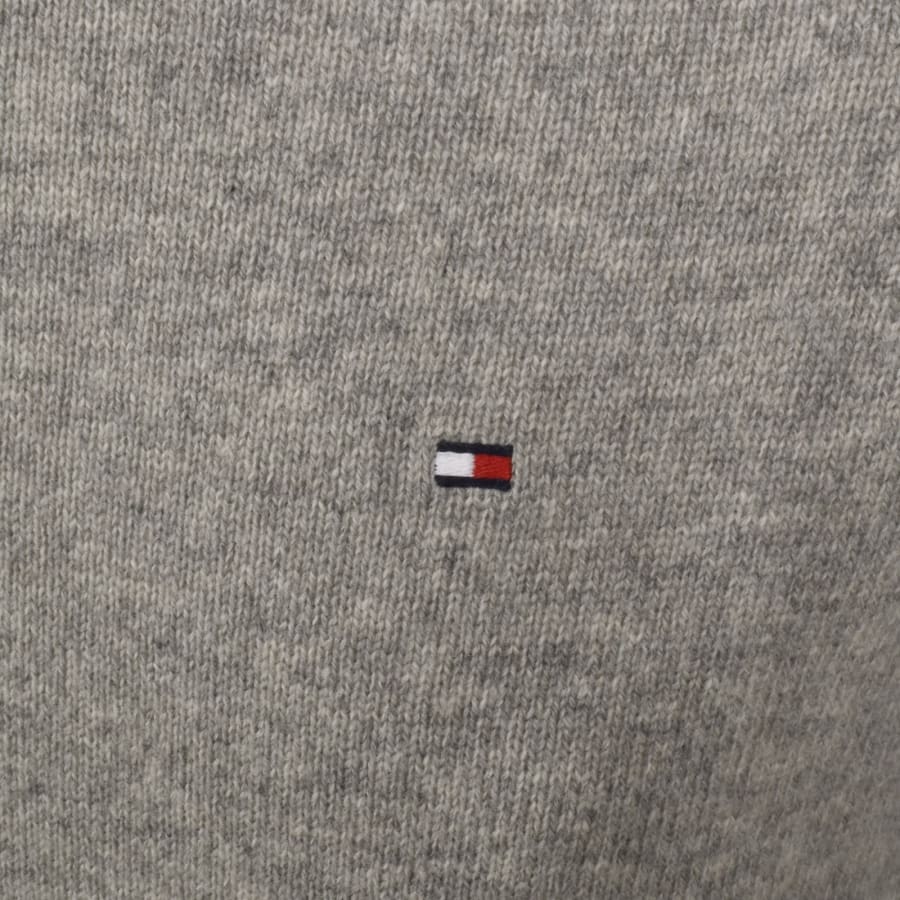 Image number 3 for Tommy Hilfiger Lambswool Knit Jumper Grey