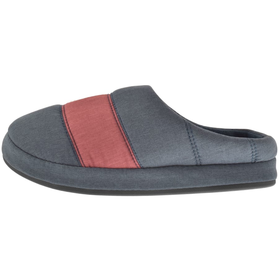 Image number 2 for Tommy Hilfiger Flag House Slippers Navy