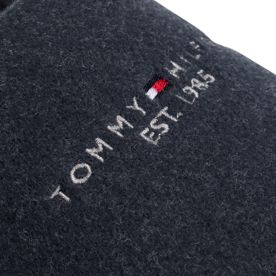 Image number 4 for Tommy Hilfiger Felt Slippers Desert Sky Navy