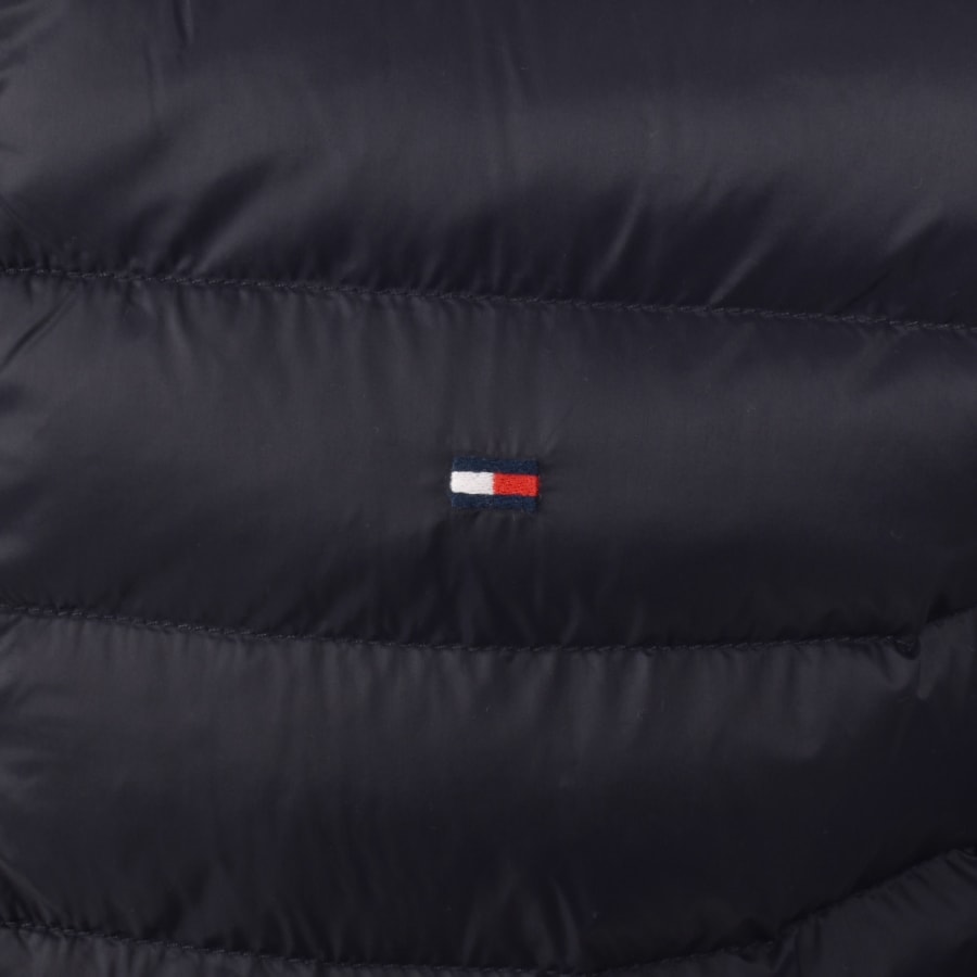 Image number 3 for Tommy Hilfiger Mix Media Jacket Desert Sky Navy