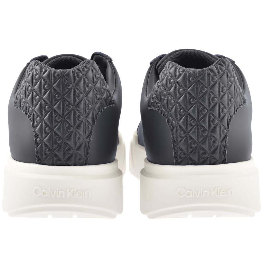Image number 2 for Calvin Klein Chunky Cupsole Trainers Navy