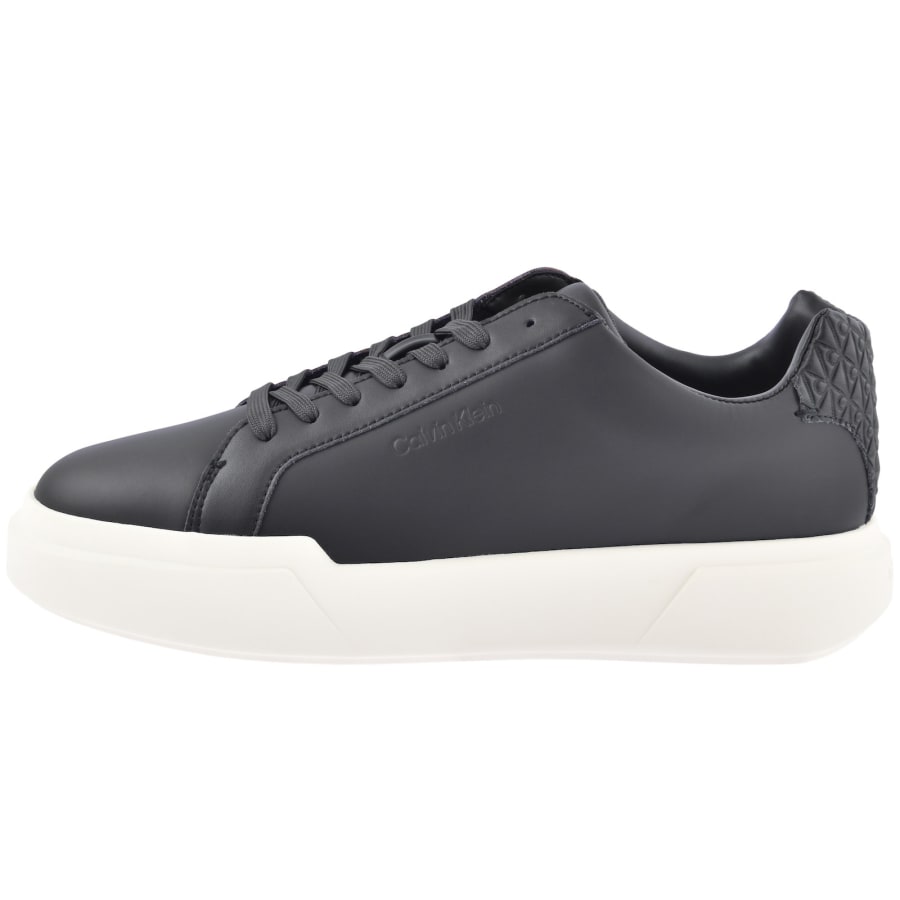 Image number 1 for Calvin Klein Chunky Cupsole Trainers Navy