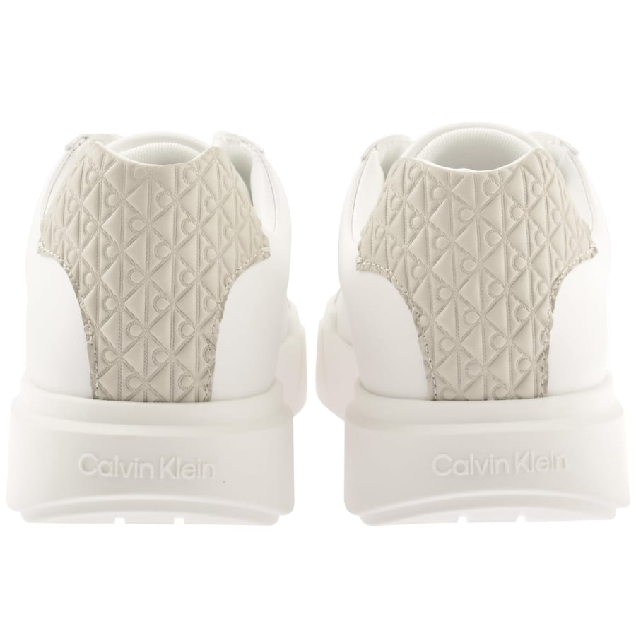 Image number 2 for Calvin Klein Chunky Cupsole Trainers White