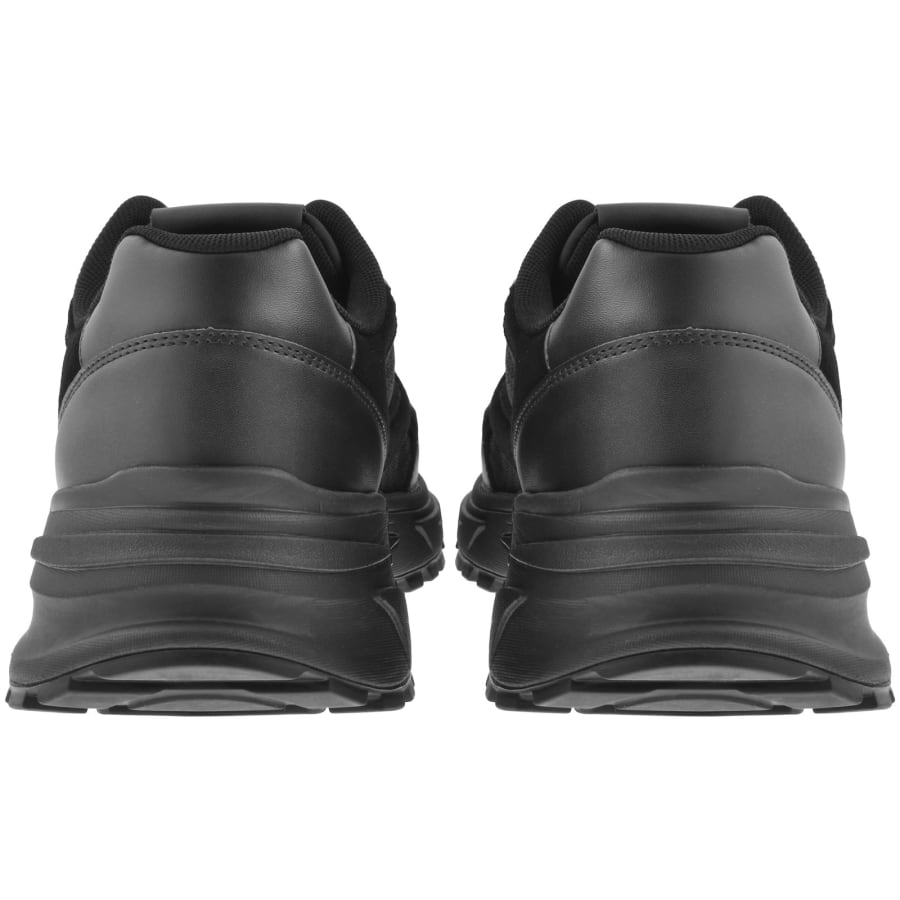 Image number 2 for Calvin Klein Hike Runner Mesh Trainers Black