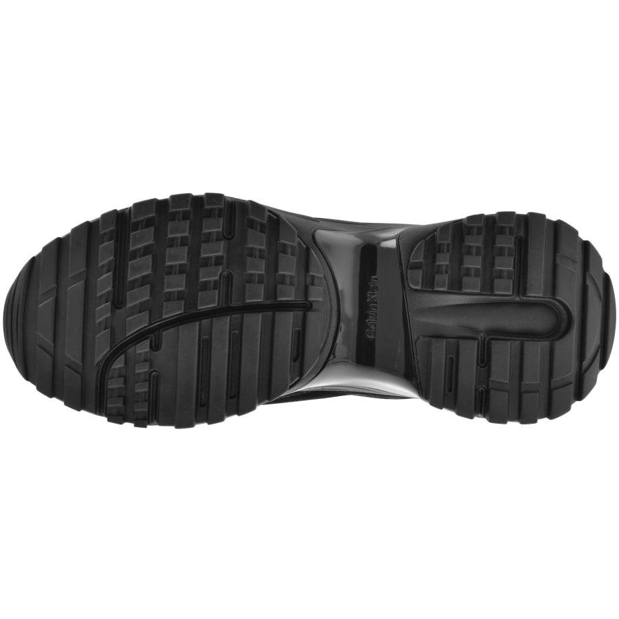 Image number 5 for Calvin Klein Hike Runner Mesh Trainers Black