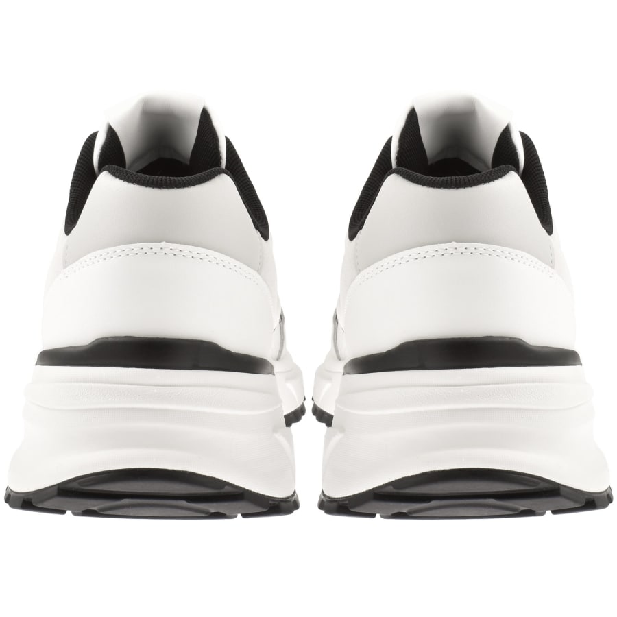 Image number 2 for Calvin Klein Hike Runner Mesh Trainers White