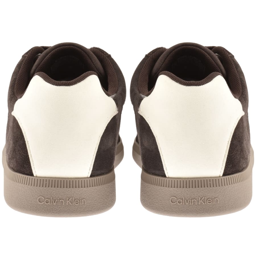 Image number 2 for Calvin Klein Cupsole Trainers Bordeaux Brown