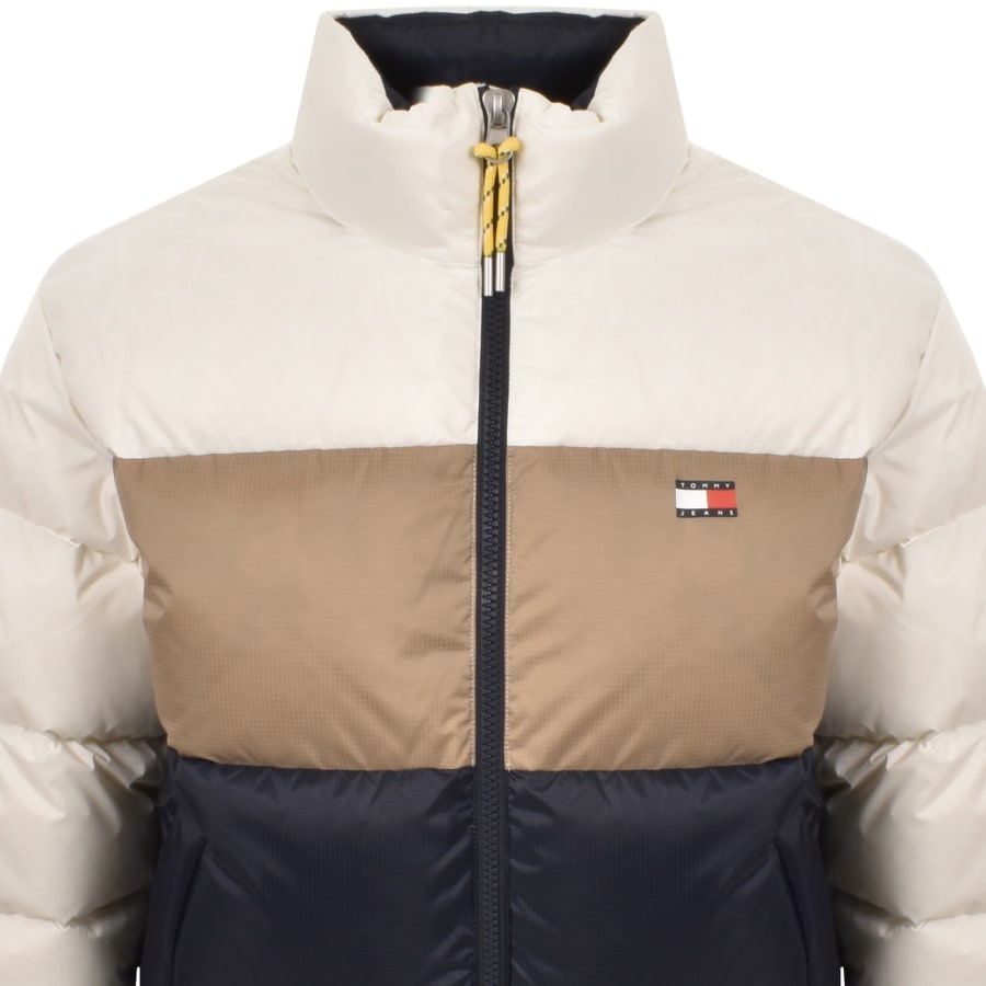 Image number 2 for Tommy Jeans Alaska Puffer Jacket White