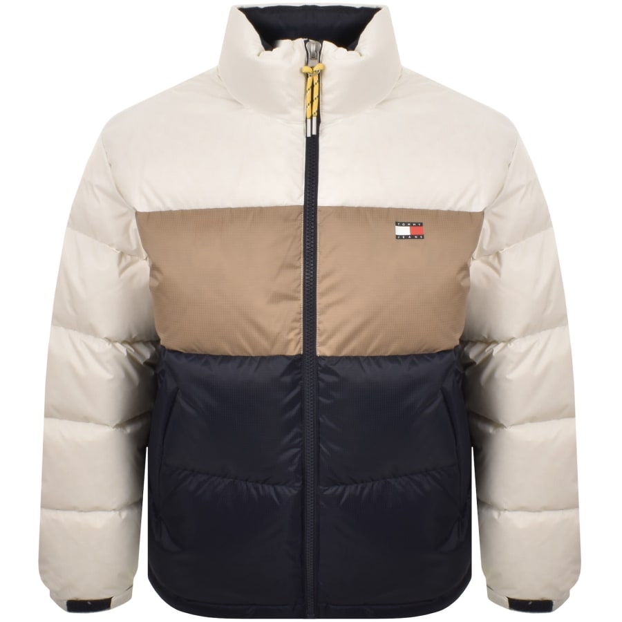 Image number 1 for Tommy Jeans Alaska Puffer Jacket White
