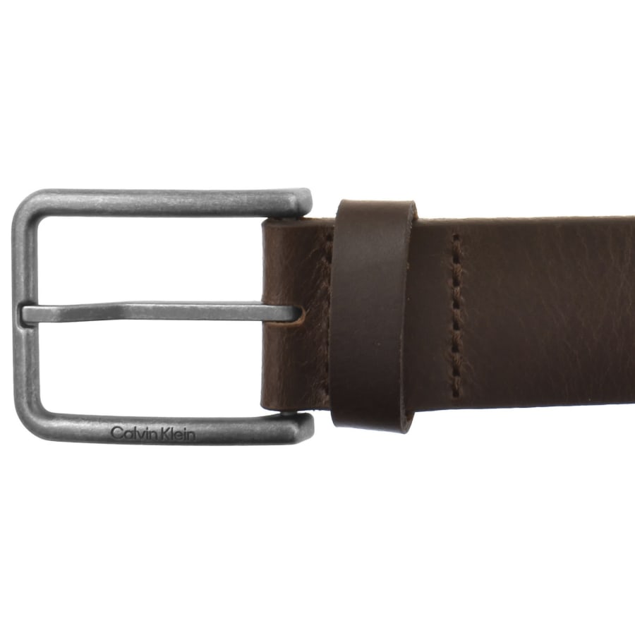 Image number 3 for Calvin Klein Warmth Buckle Belt Brown