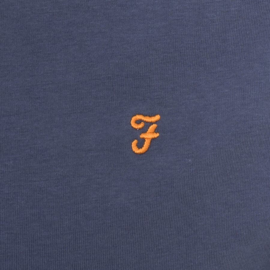 Image number 3 for Farah Danny T Shirt Blue