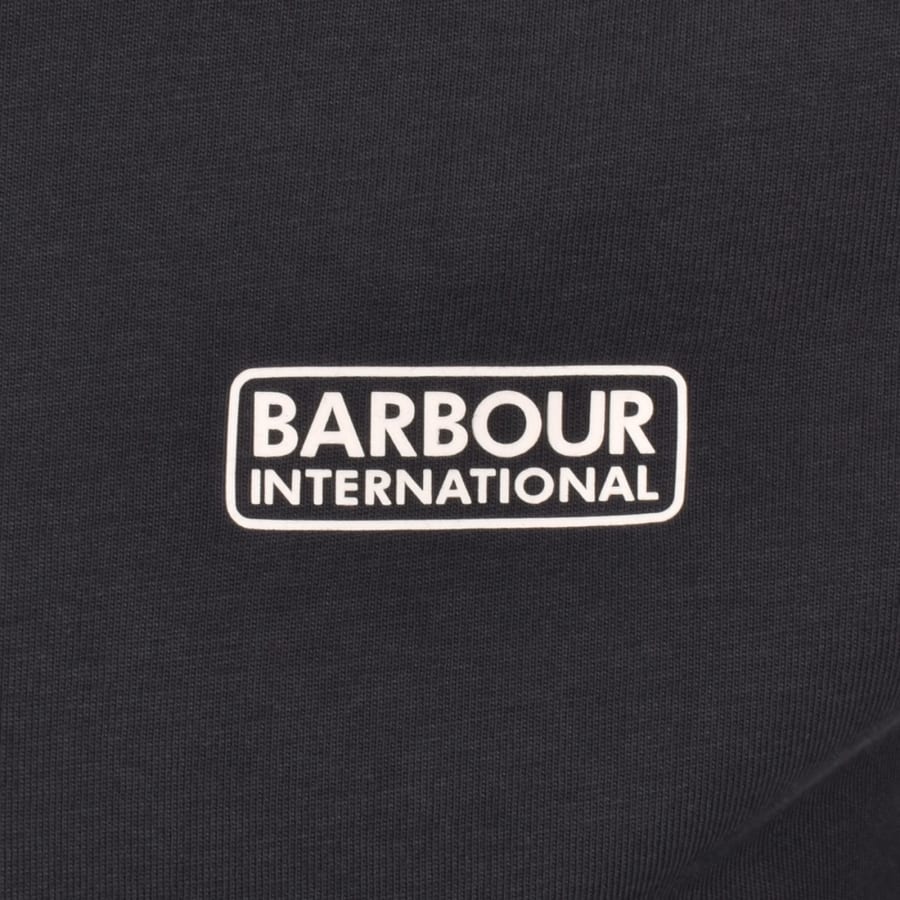Image number 3 for Barbour International Small Logo T Shirt Grey