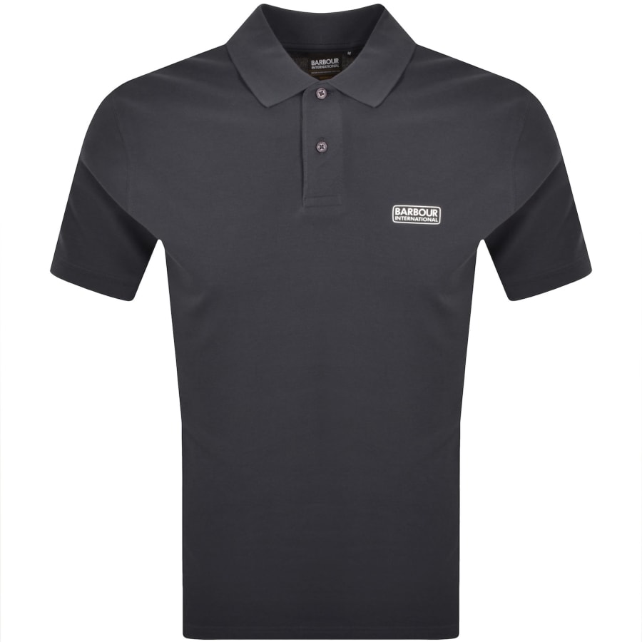 Image number 1 for Barbour International Essential Polo T Shirt Grey