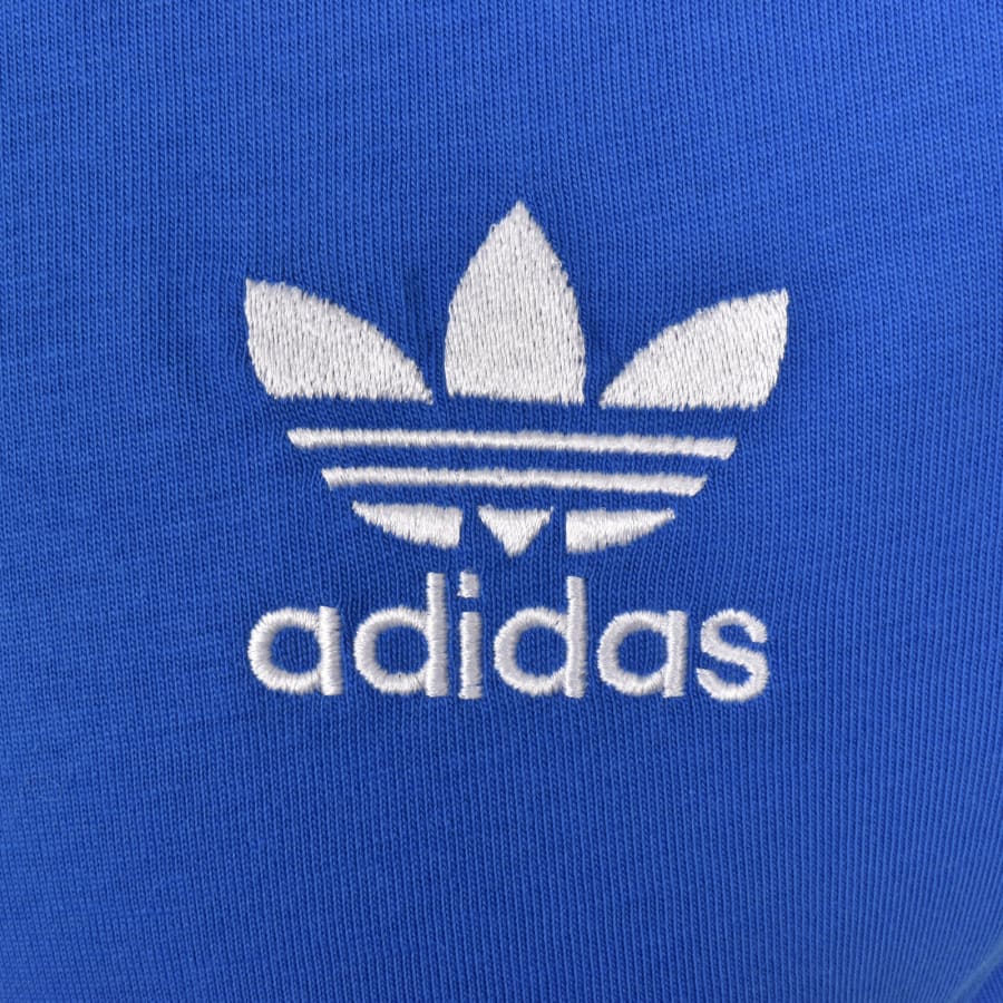 Image number 3 for adidas Originals 3 Stripes T Shirt Blue