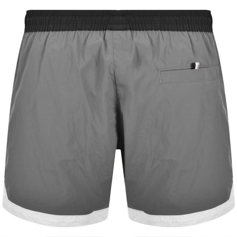 Image number 3 for BOSS Remy Swim Shorts Dark Grey