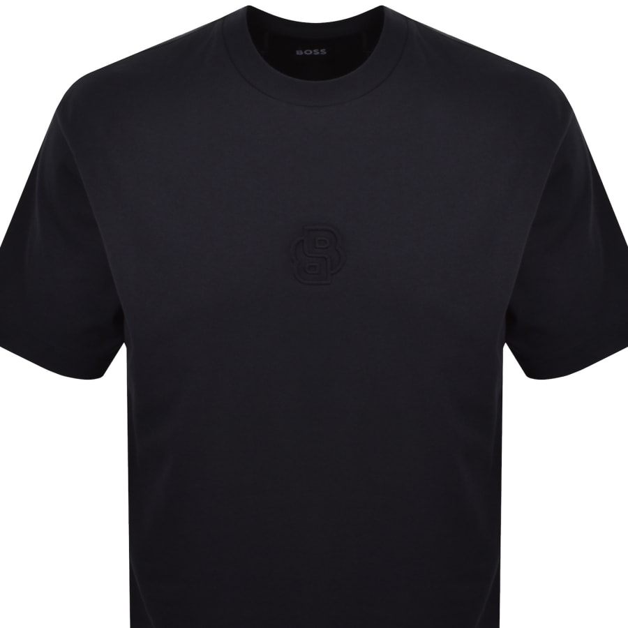 Image number 2 for BOSS C Tames 36 T Shirt Dark Blue Navy
