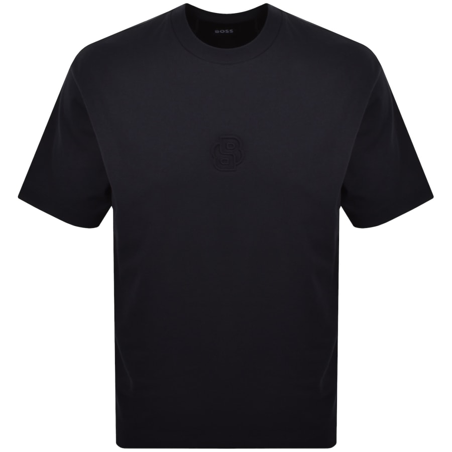 Image number 1 for BOSS C Tames 36 T Shirt Dark Blue Navy