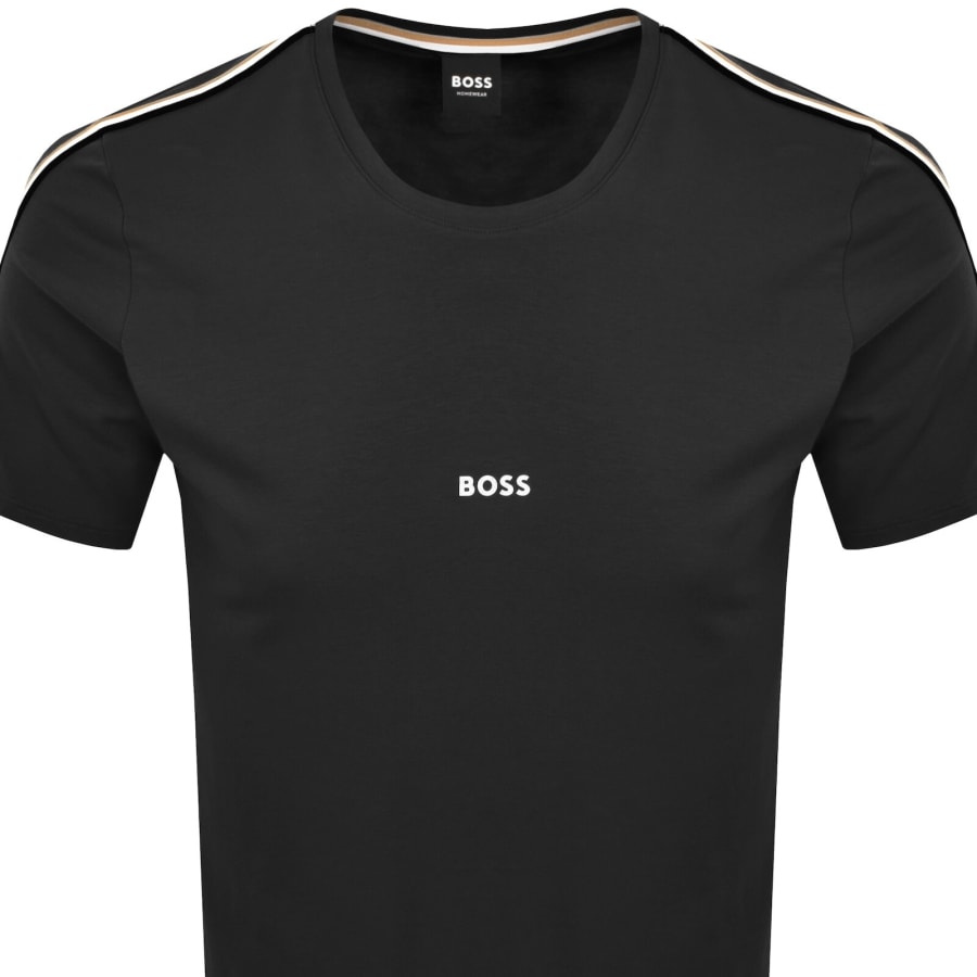 Image number 3 for BOSS Unique T Shirt Black