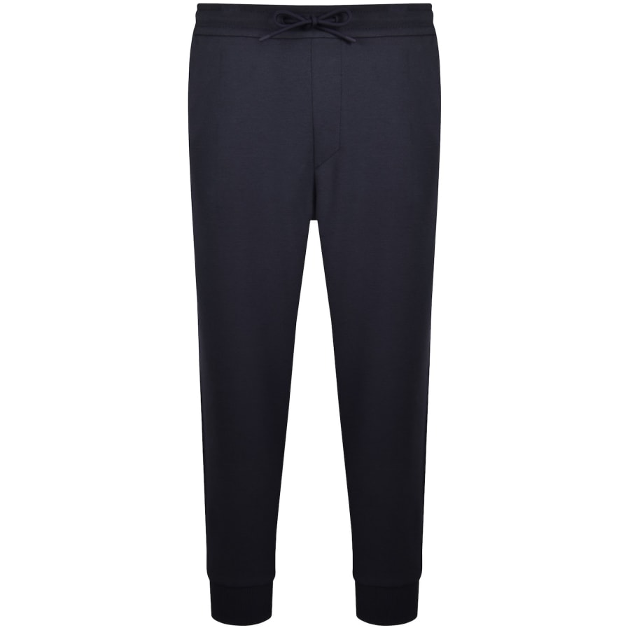 Image number 3 for BOSS Contrast Piping Tracksuit Set Navy