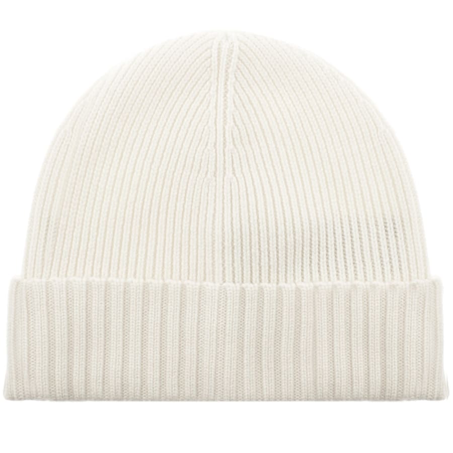 Image number 2 for BOSS Fati Wool Beanie Cream
