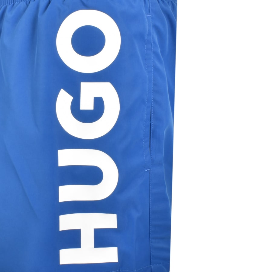 Image number 3 for HUGO ABAS Swim Shorts Blue