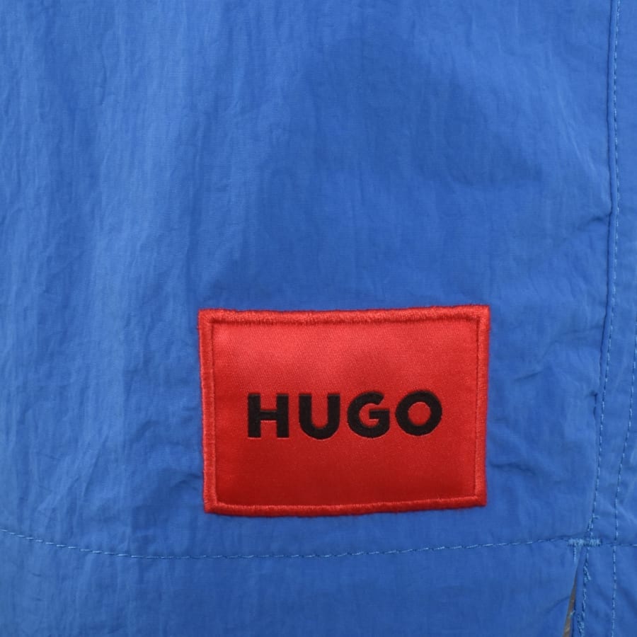 Image number 3 for HUGO Dominica Swim Shorts Blue