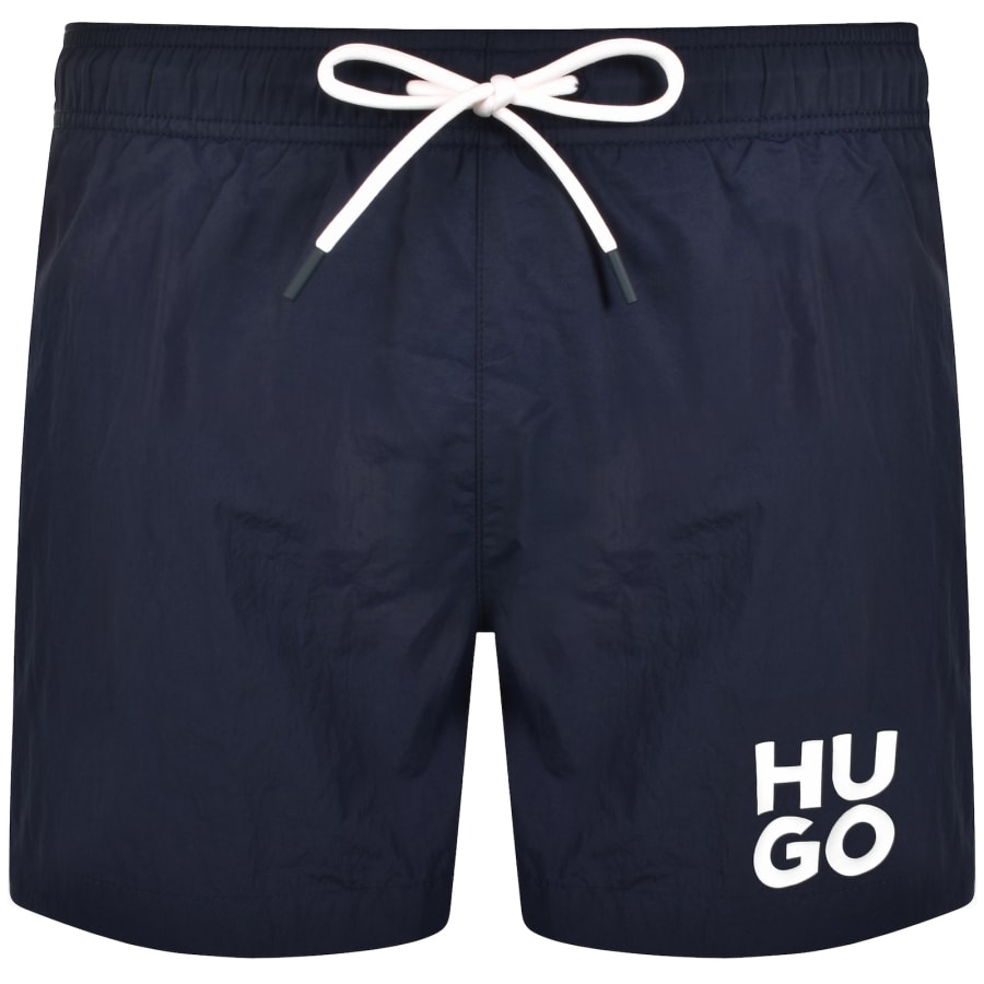 Image number 1 for HUGO Paolo Swim Shorts Navy