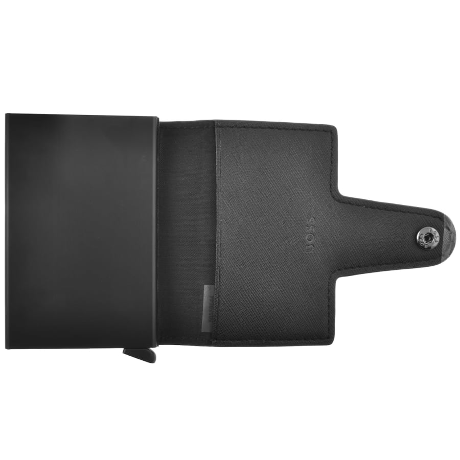 Image number 5 for BOSS Secrid RFID Leather Card Holder Black