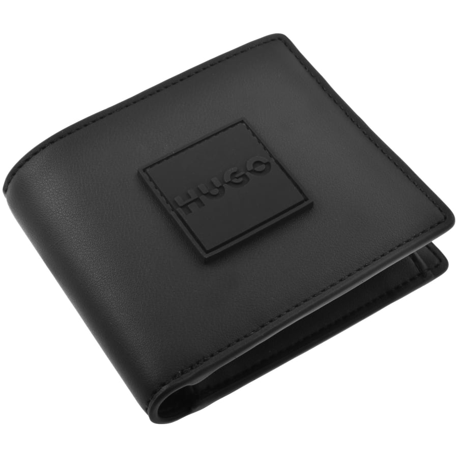 Image number 3 for HUGO Wallet And Keyring Gift Set Black