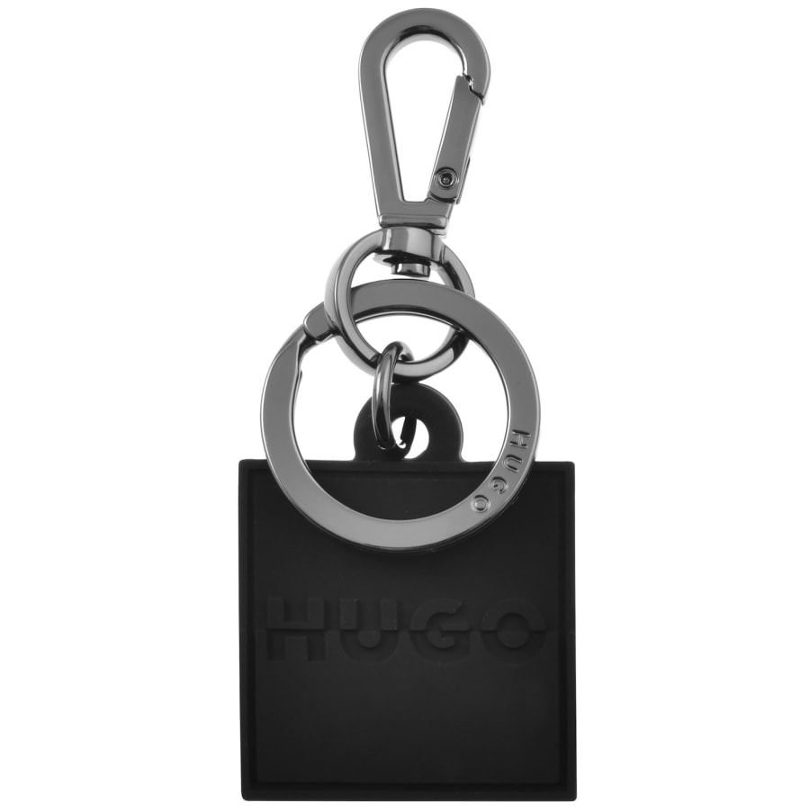 Image number 4 for HUGO Wallet And Keyring Gift Set Black