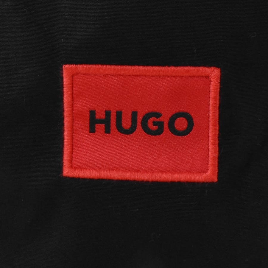 Image number 3 for HUGO Long Sleeved Ermo Shirt Black