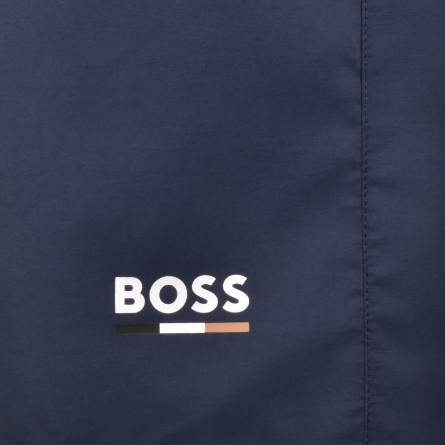 Image number 3 for BOSS Swordfish Swim Shorts Navy