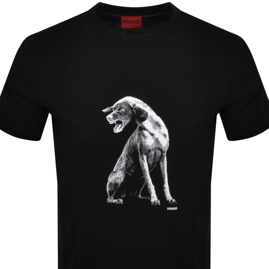 Image number 2 for HUGO Didug T Shirt Black