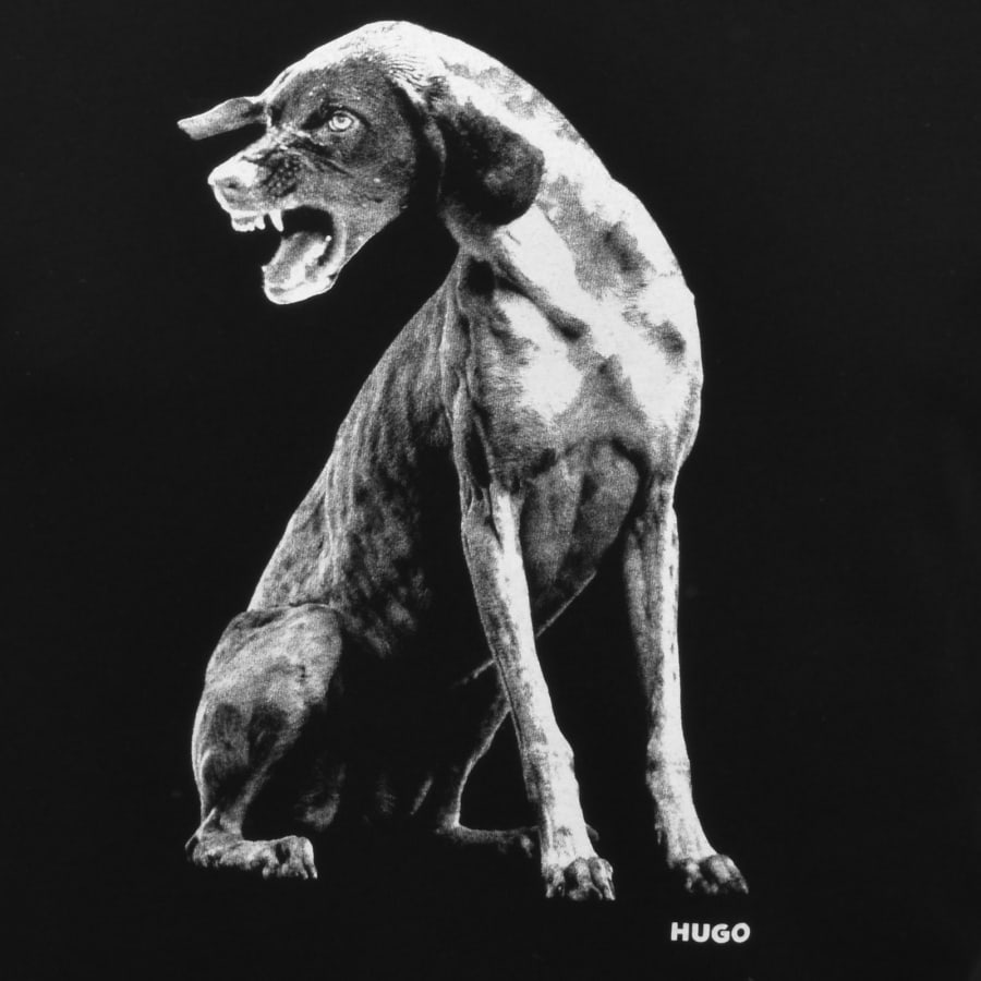 Image number 3 for HUGO Didug T Shirt Black