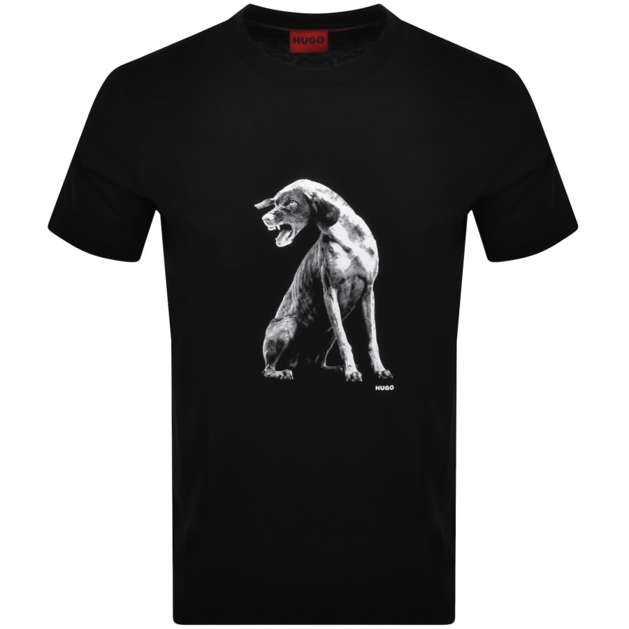 Image number 1 for HUGO Didug T Shirt Black