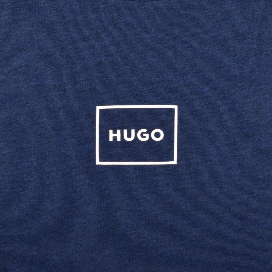 Image number 3 for HUGO Laze T Shirt Dark Blue