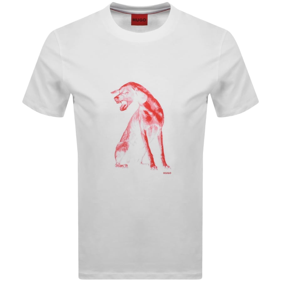 Image number 1 for HUGO Didug T Shirt White