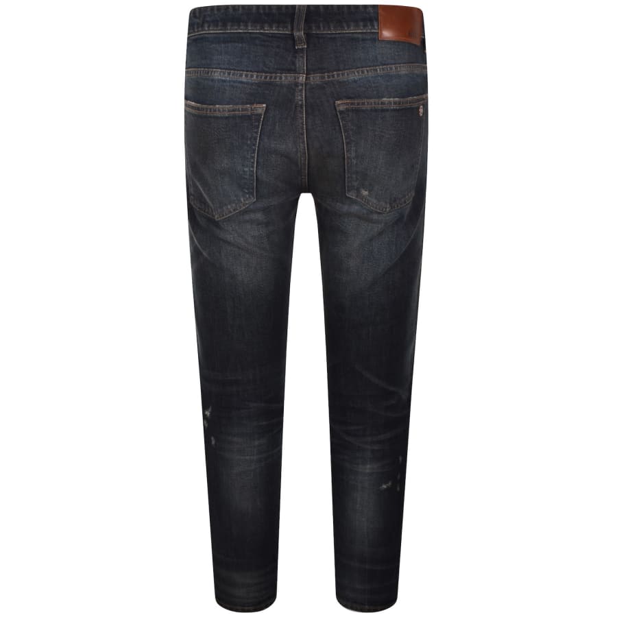 Image number 3 for BOSS Delaware Slim Fit Jeans Dark Blue